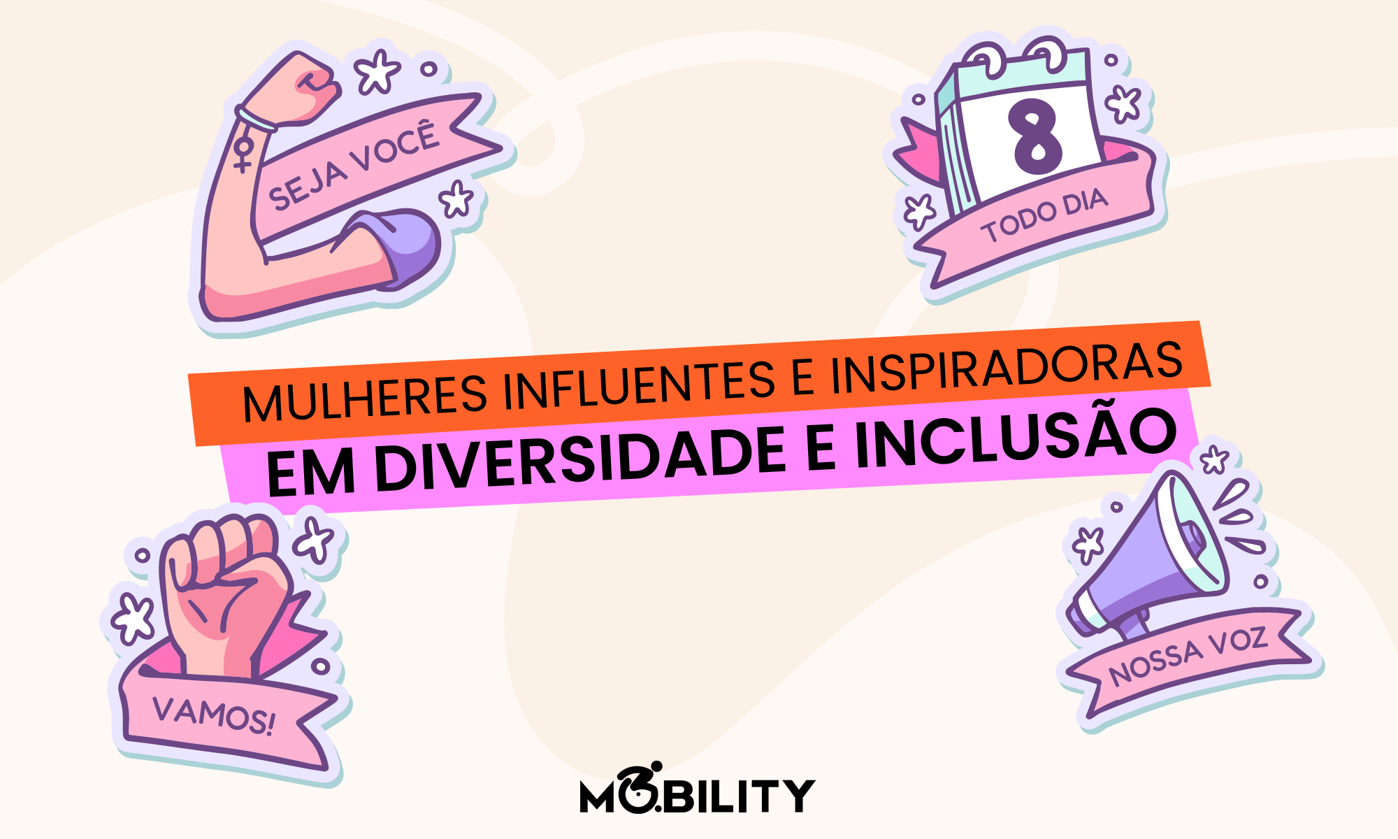 Mulheres influentes em diversidade e inclusão