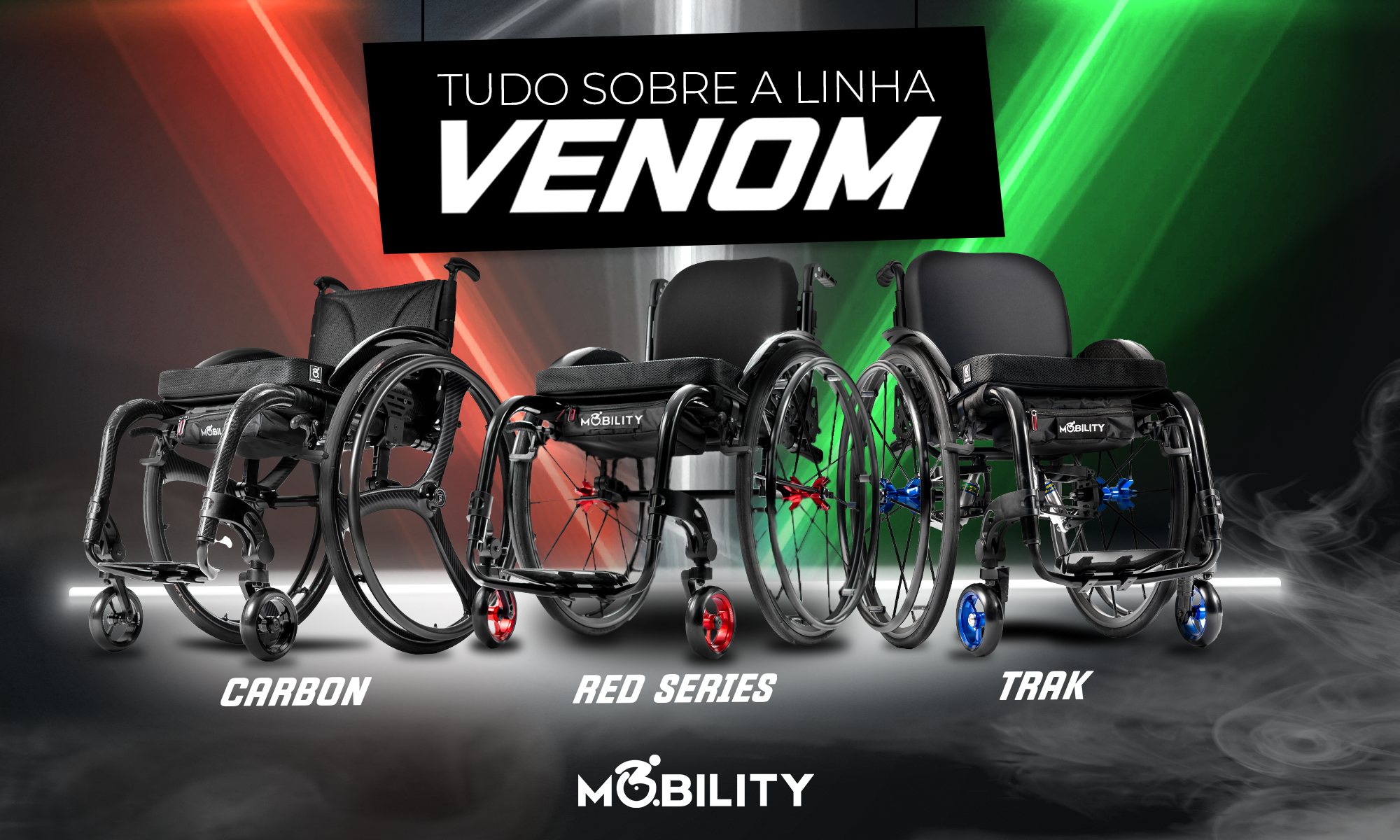 Tudo sobre a Família de Cadeiras de Rodas Monobloco Venom
