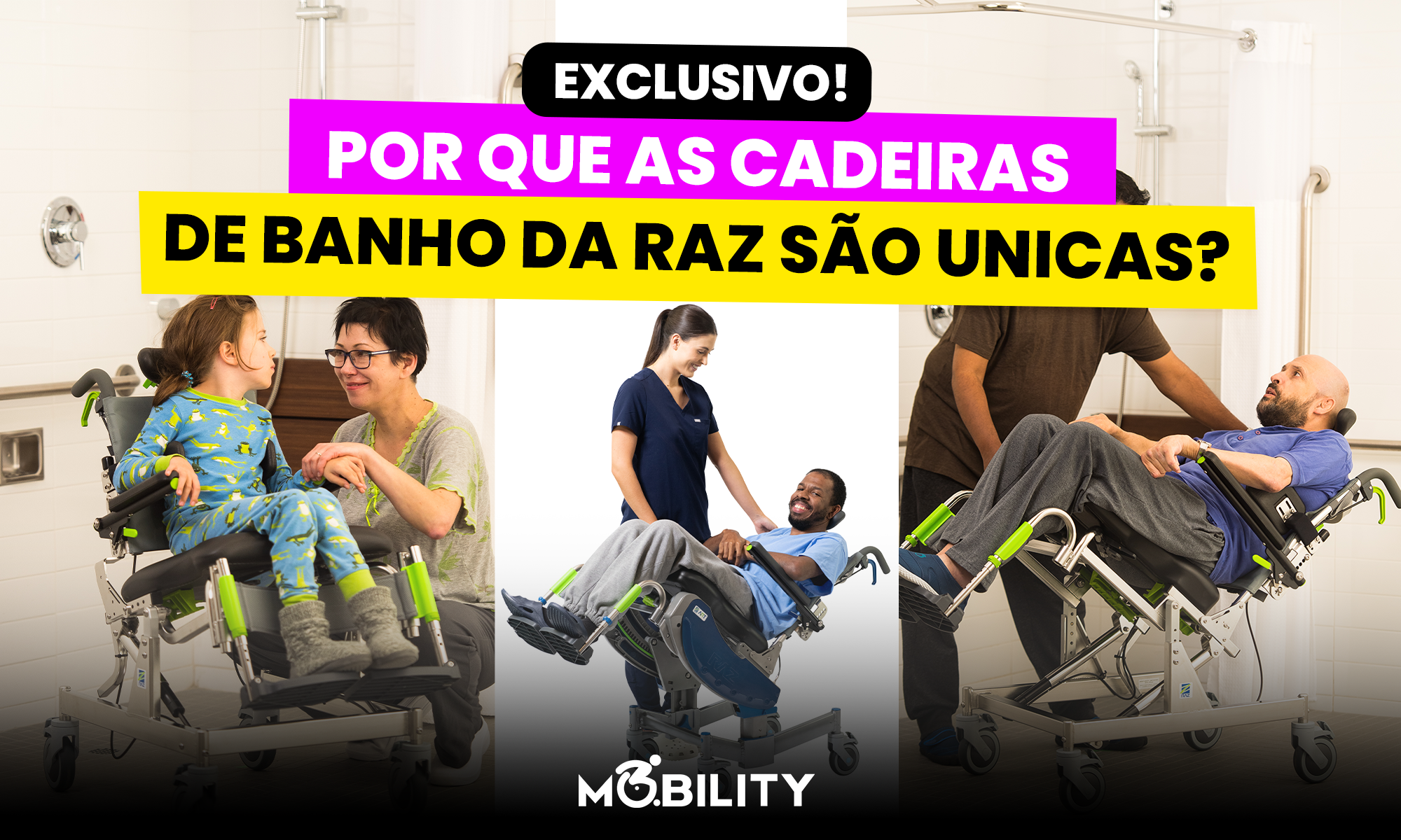 Mais segurança no banho: Saiba por que as cadeiras de banho e higiene da RAZ são tão diferenciadas
