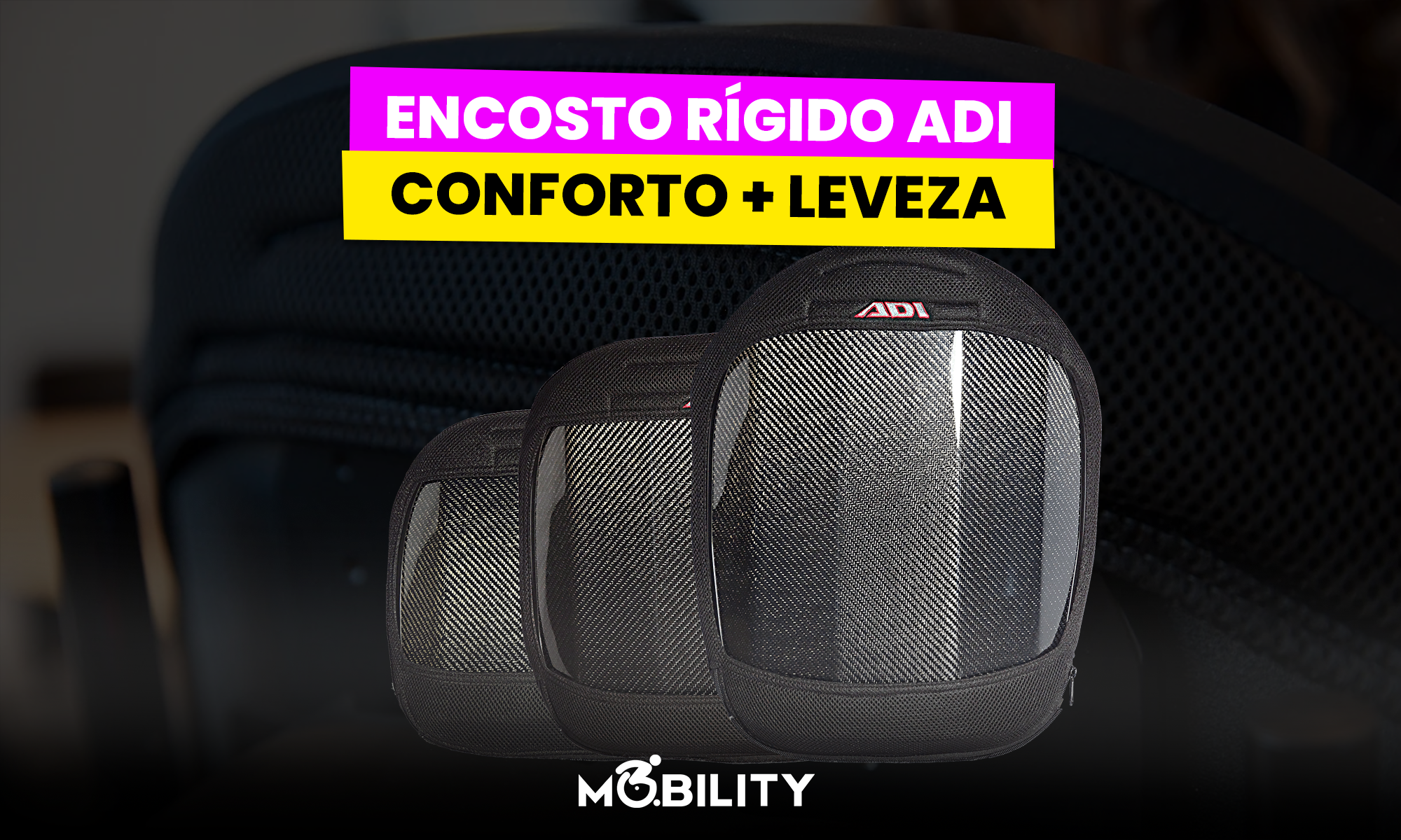 Conheça o incrível encosto rígido em fibra de carbono ADI
