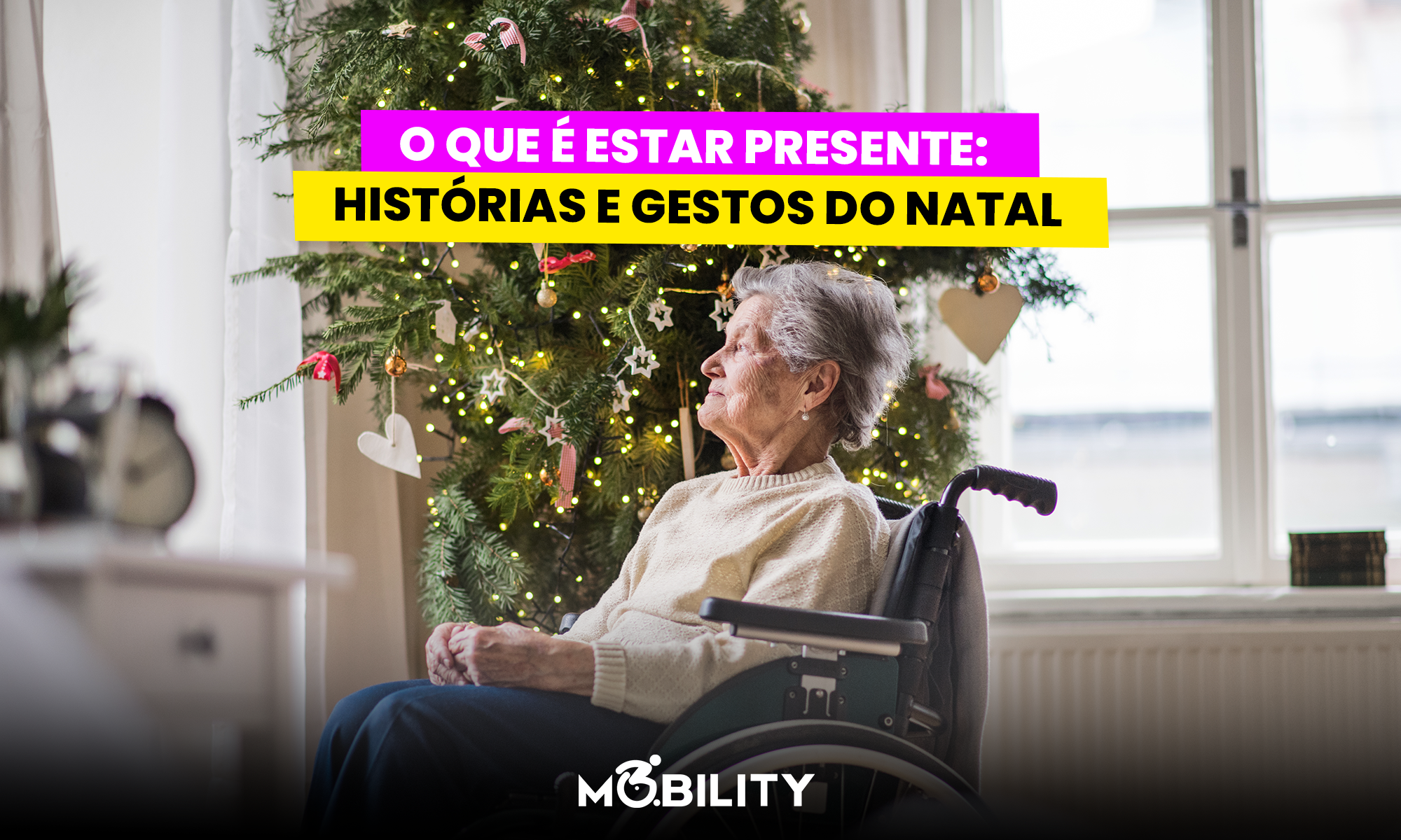 O que é estar presente: histórias e gestos que fazem o Natal mais acessível e inclusivo