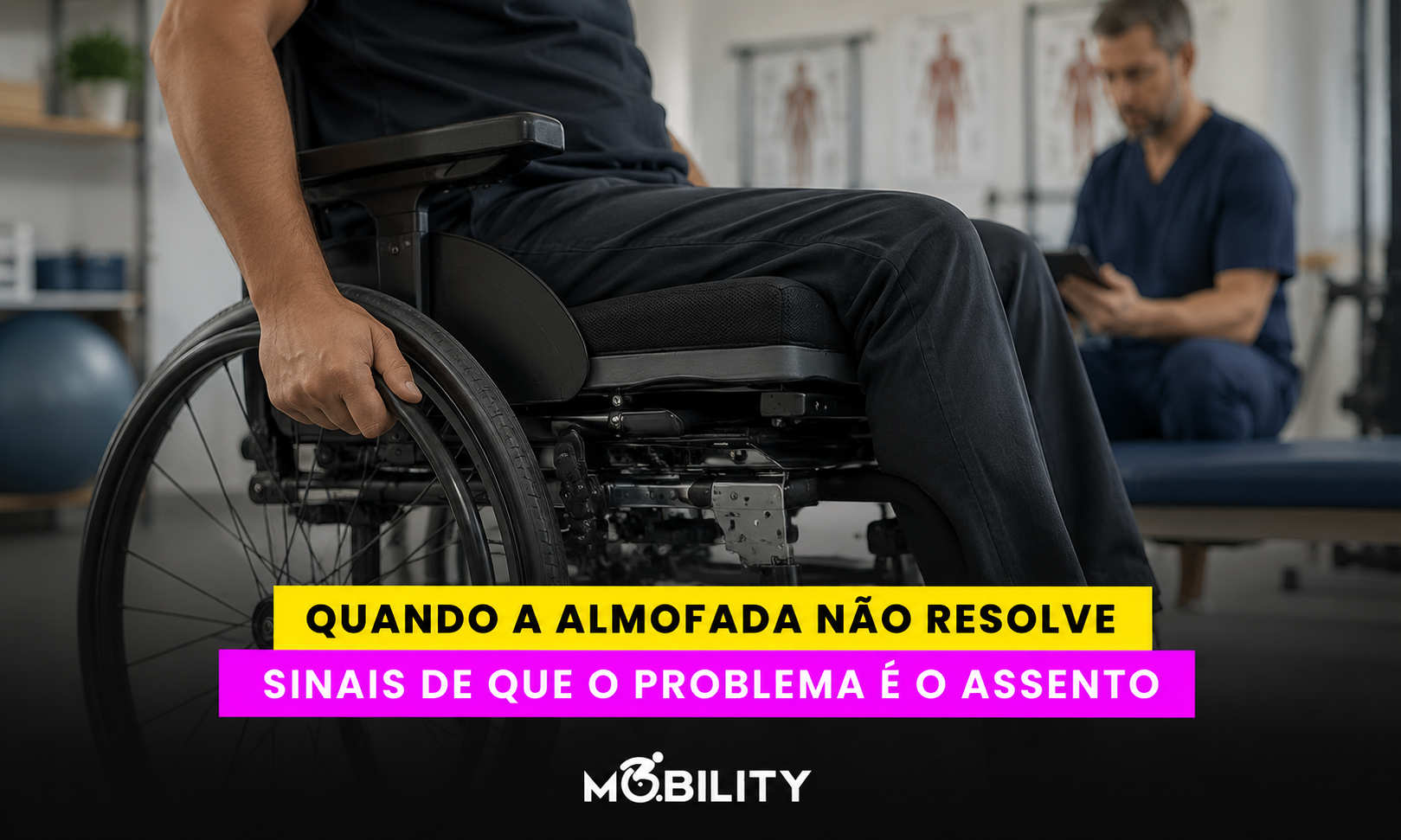 Quando a almofada não resolve: sinais de que o problema é o assento ou a cadeira