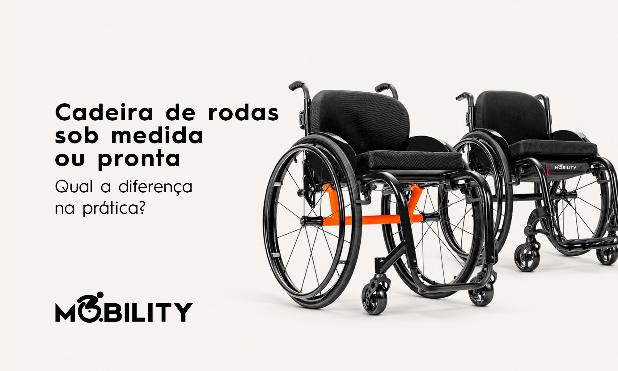 Cadeira de rodas sob medida ou pronta: qual a diferença na prática?