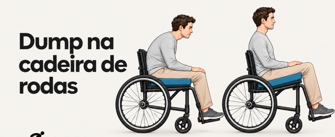 Dump na cadeira de rodas: como ajustar e o que muda no uso