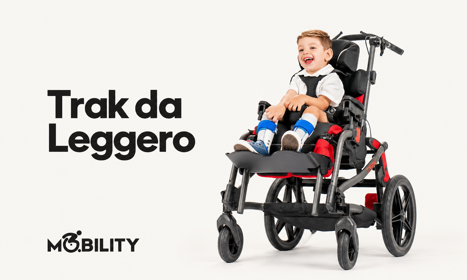 Trak, da Leggero: indicação, uso e benefícios do carrinho adaptativo